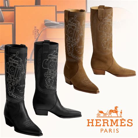 hermes cowboy boots|Hermes chelsea boots.